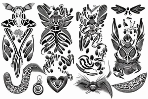 Love bugs breathe air symbol mensch fine lines rhoscharch tattoo idea
