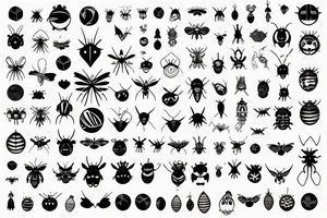 Love bugs breathe air symbol mensch universe tattoo idea
