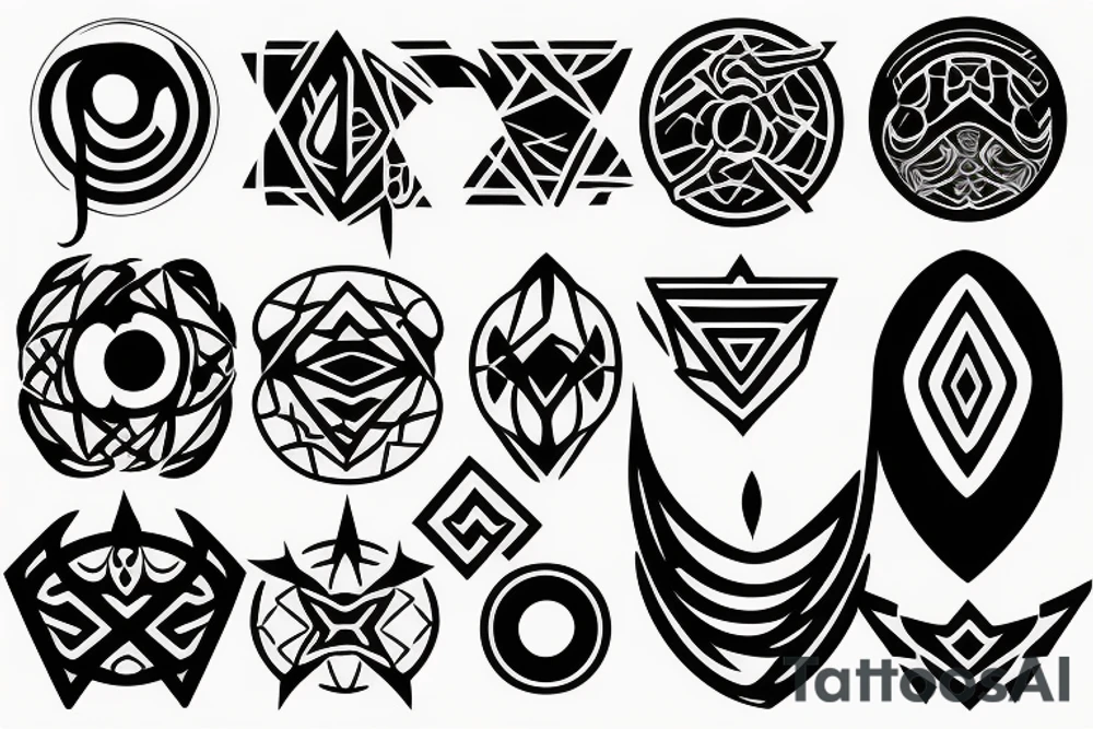 Air symbol tattoo idea