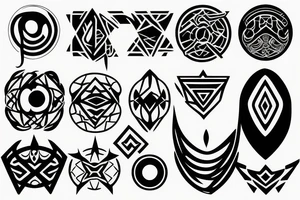 Air symbol tattoo idea