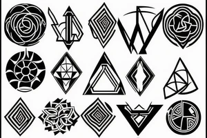 Air symbol tattoo idea