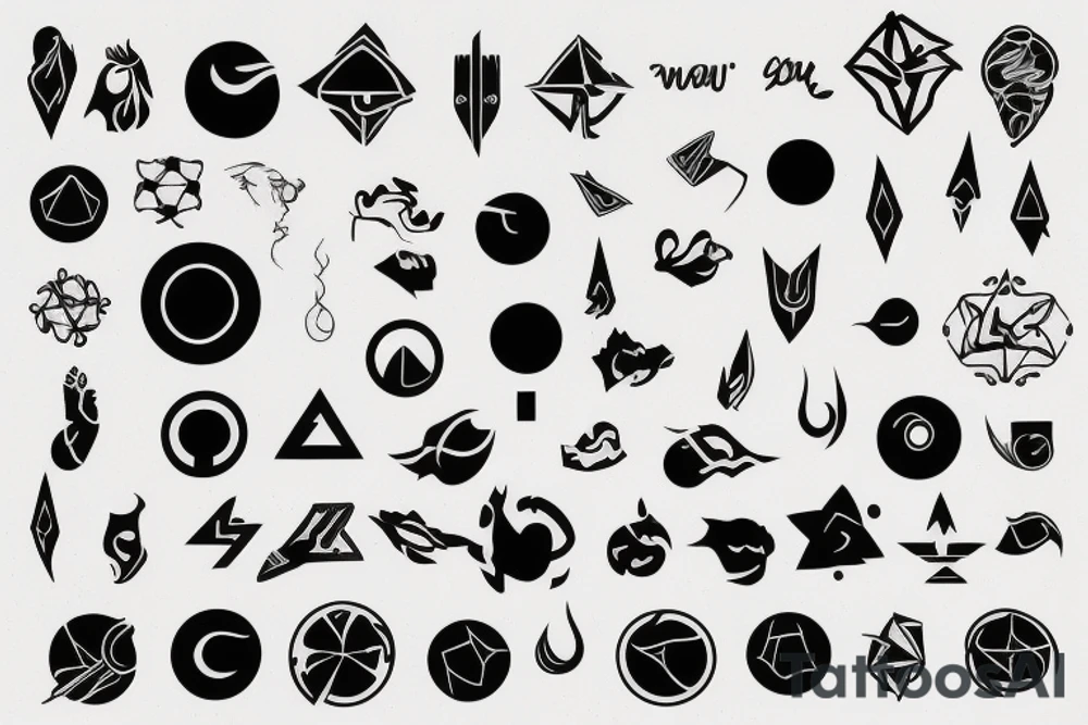 Air symbol tattoo idea