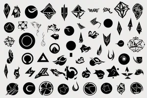 Air symbol tattoo idea