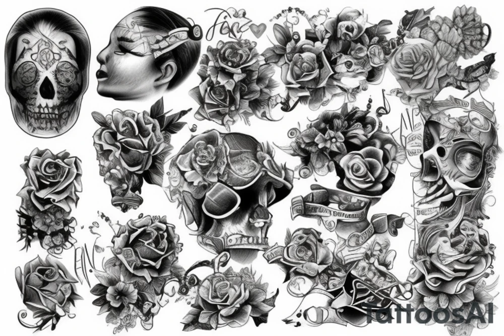 town tattoo idea