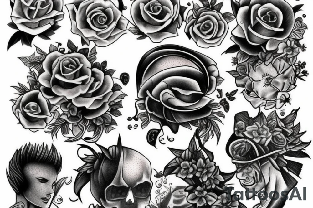town tattoo idea