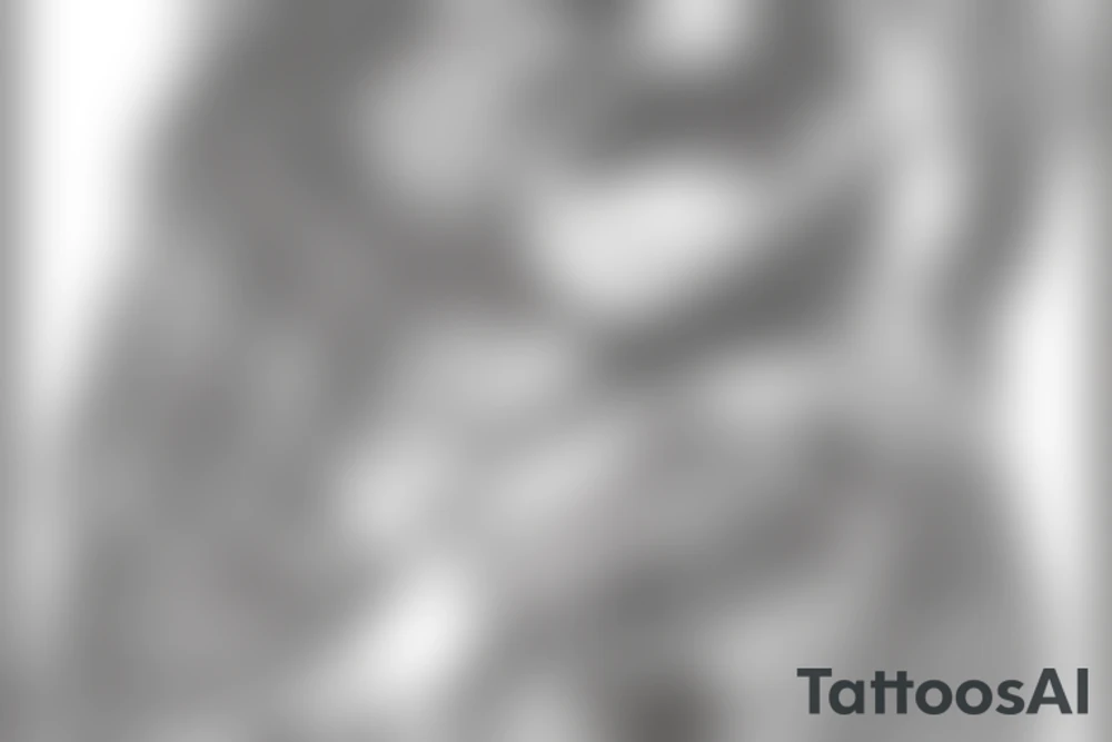 A Whale whos Belly Portraits Gustav Klimt Virgins Or mermaid tattoo idea