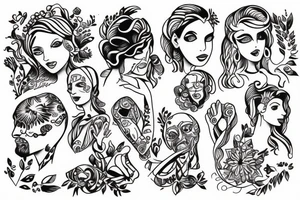 Human Unity and togetherness tattoo idea