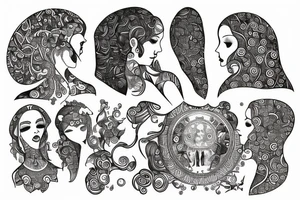 Human Unity and togetherness tattoo idea