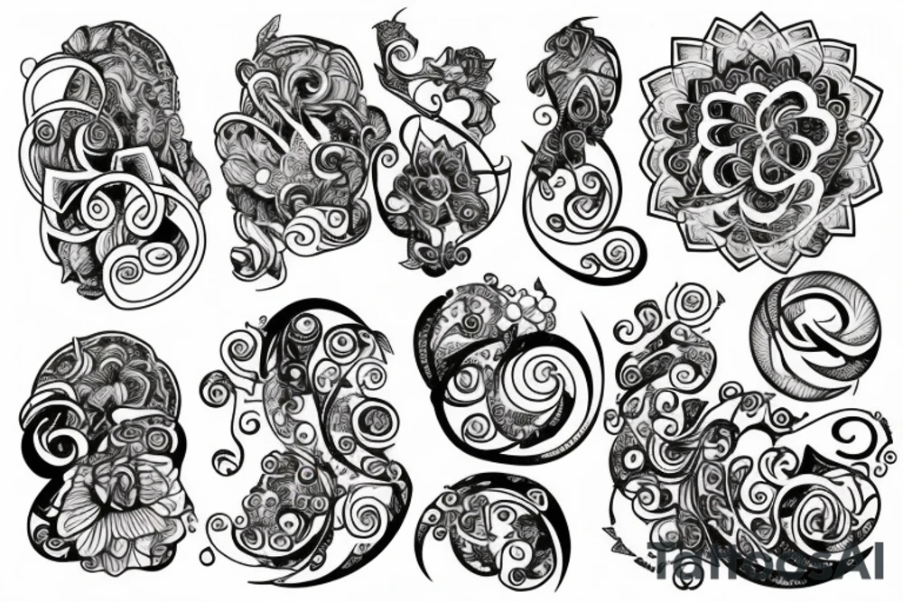 hugging tattoo idea