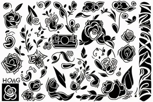 hugging tattoo idea
