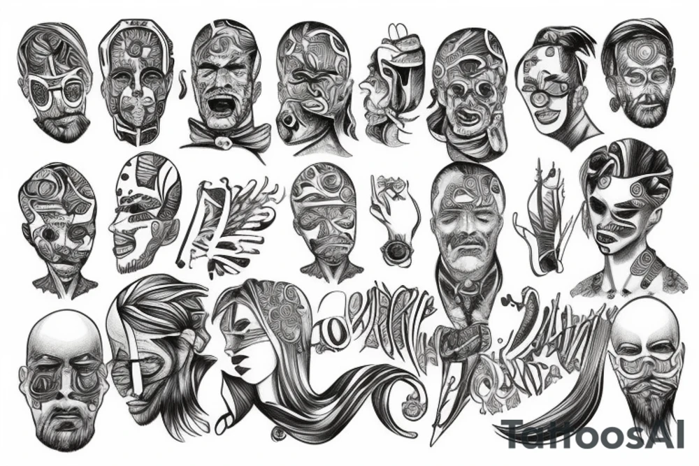 Humanity  unity tattoo idea