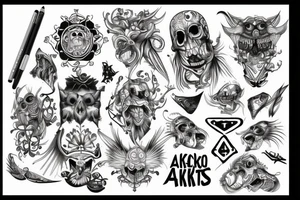 Tabaluga arktos tattoo idea