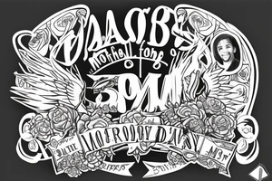 Memorial for my son who died august 24 2019. His name was Jacob Morin tattoo idea