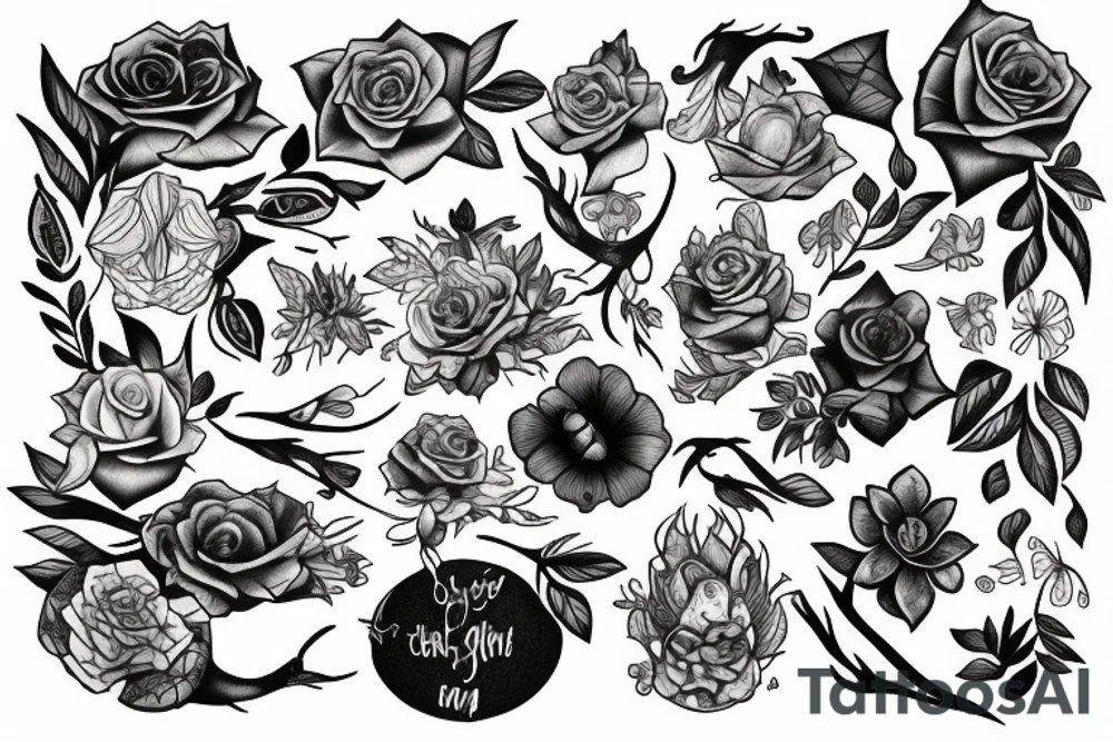 Illustrate a tattoo that explains choosing pain over comfort for growth tattoo idea