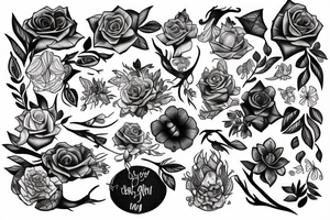 Illustrate a tattoo that explains choosing pain over comfort for growth tattoo idea