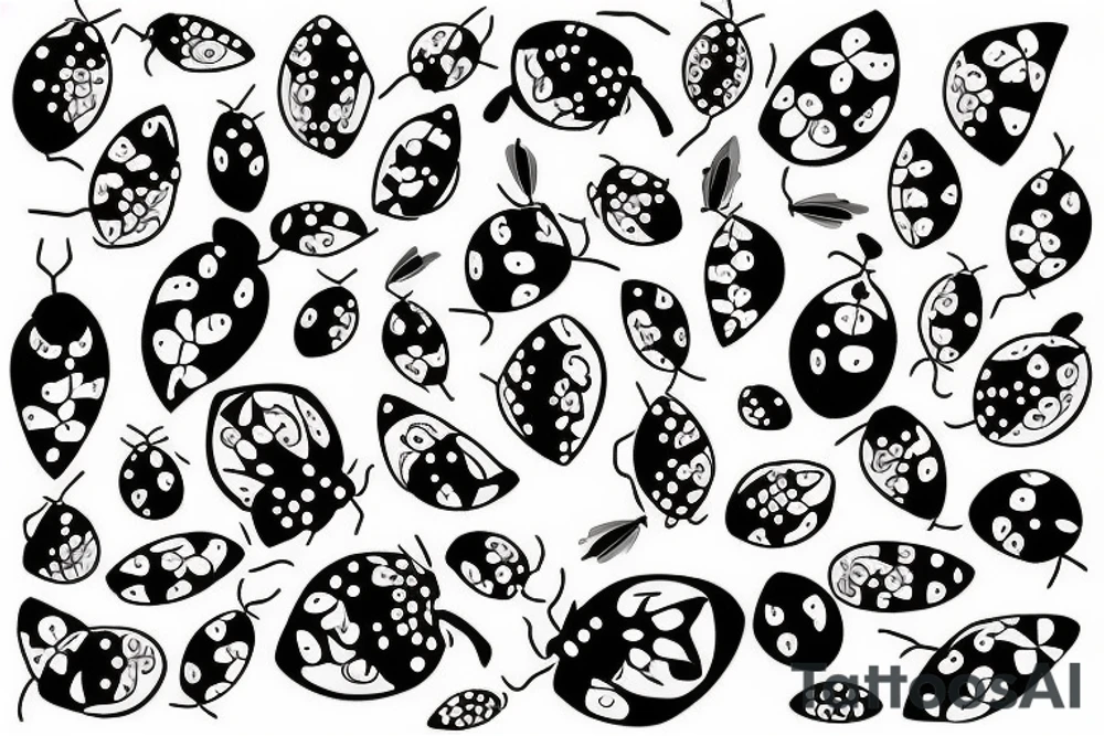 Ladybug tattoo idea