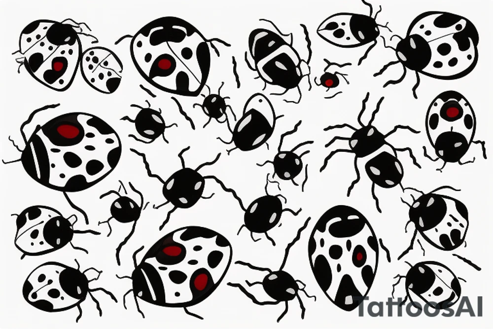 Ladybug tattoo idea