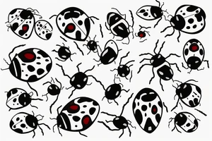 Ladybug tattoo idea