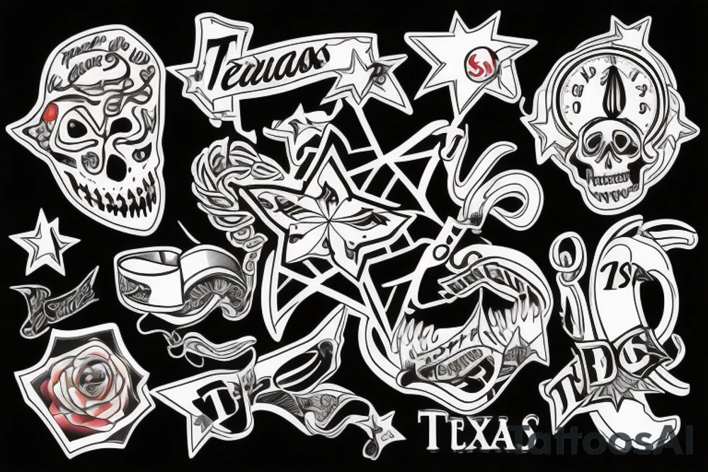 Texas tattoo idea