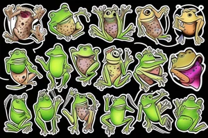 Frog tattoo idea