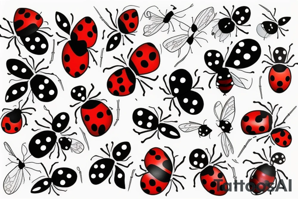 Ladybug tattoo idea