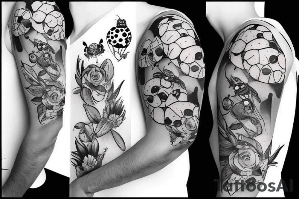 Ladybug tattoo idea