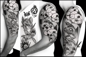 Ladybug tattoo idea