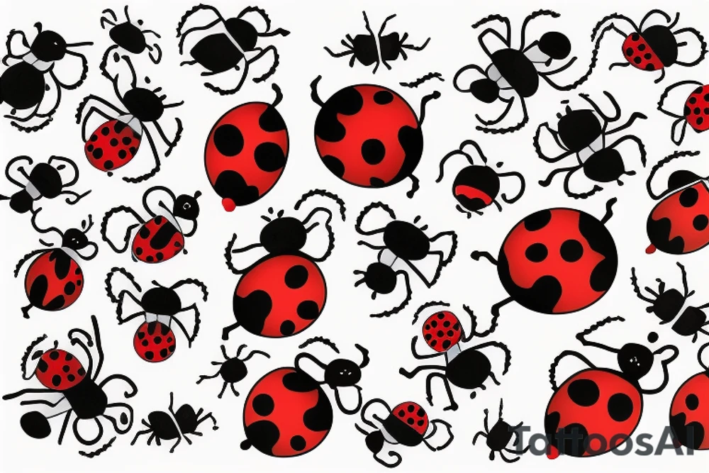 Ladybug tattoo idea