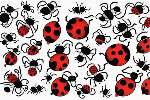 Ladybug tattoo idea