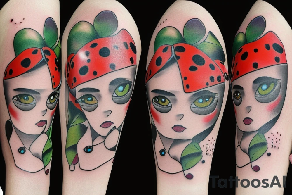 Ladybug tattoo idea