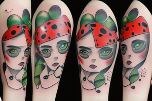 Ladybug tattoo idea