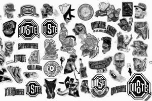 The Ohio state university tattoo idea