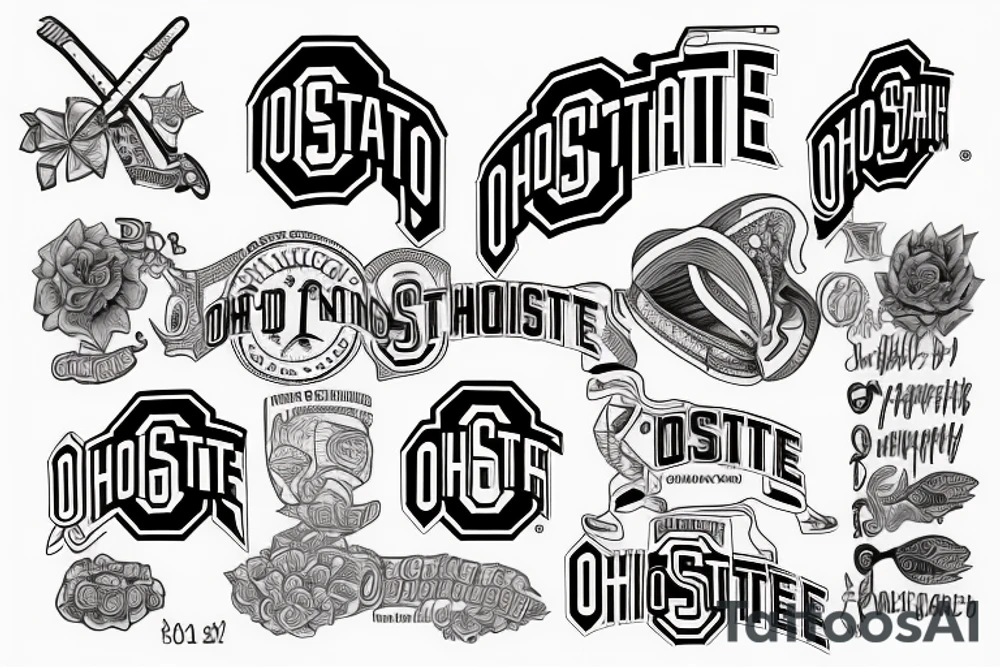 The Ohio state university tattoo idea