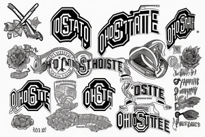 The Ohio state university tattoo idea