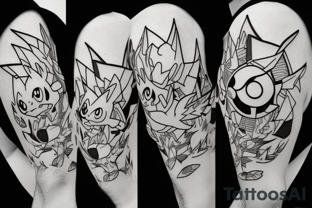 pokemon tattoo idea