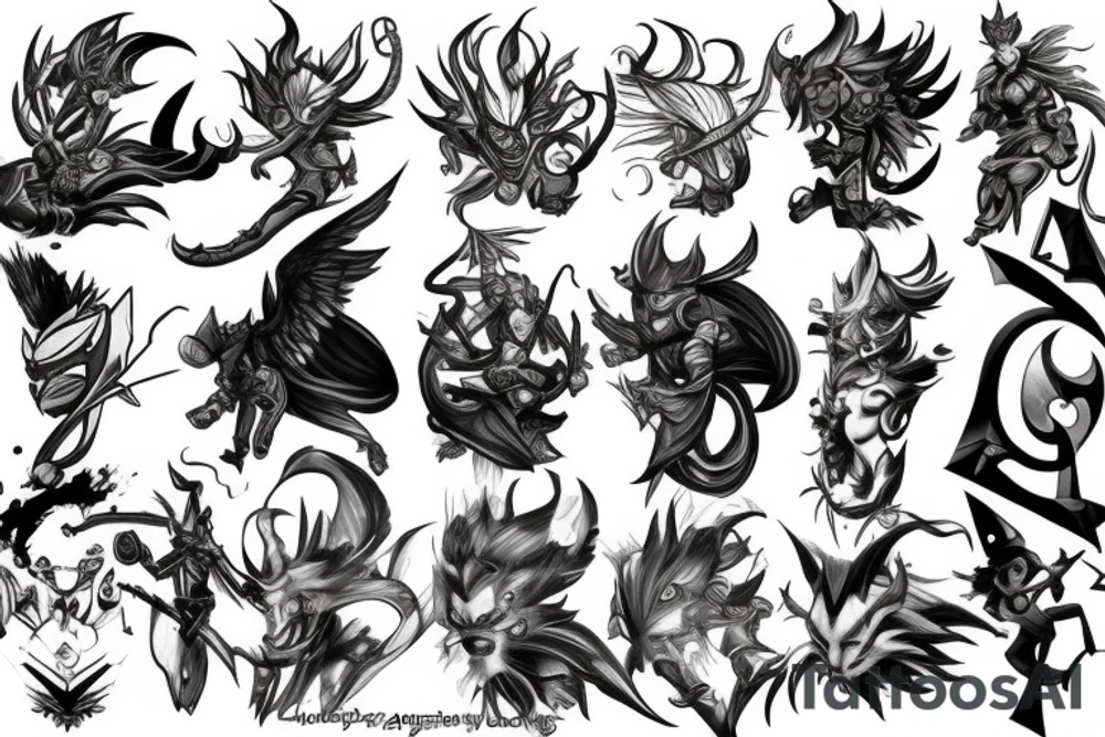 league of legends tattoo idea