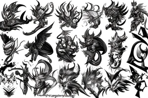 league of legends tattoo idea