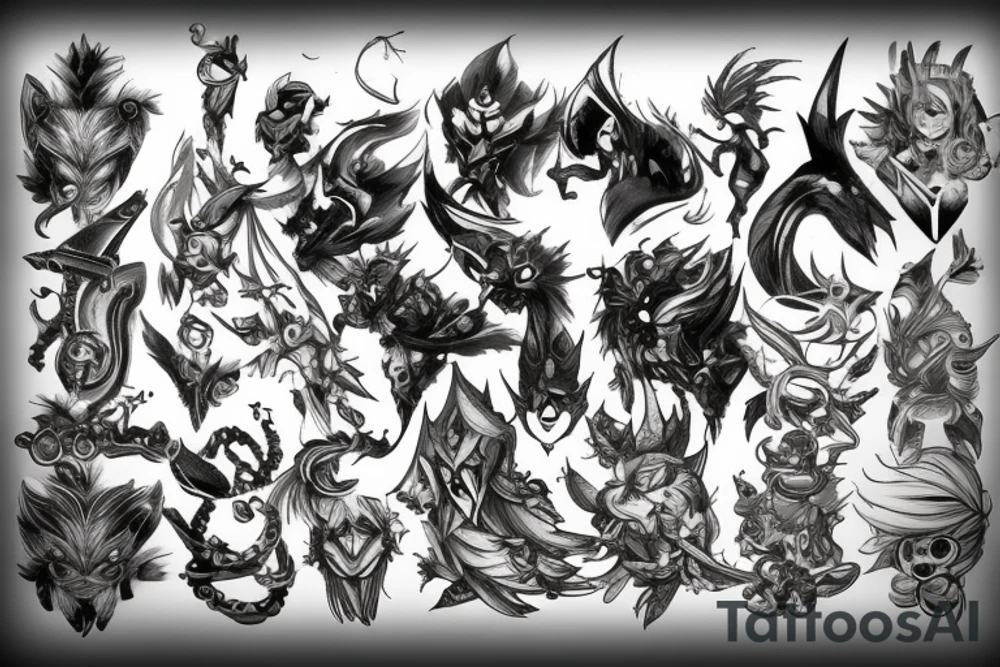 league of legends tattoo idea