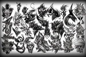 league of legends tattoo idea