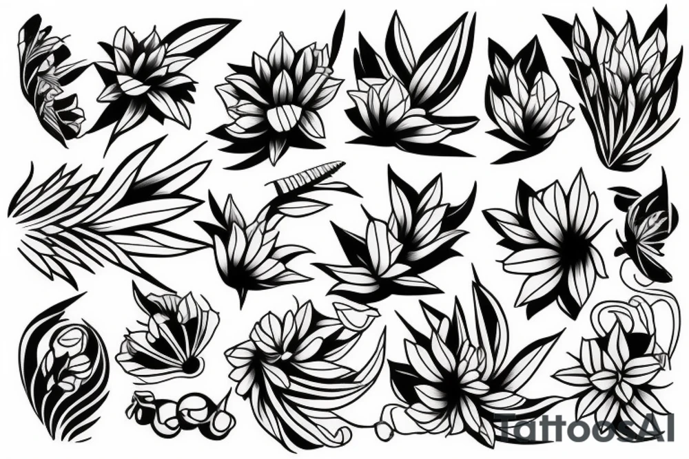 Japanese piony arm tattoo tattoo idea