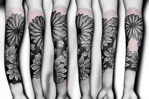 Japanese piony arm tattoo tattoo idea
