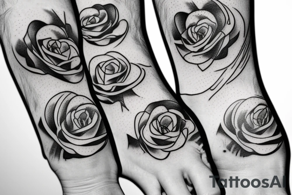 tattoo is used  for covering a scar on ankle tattoo idea