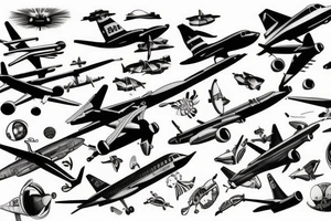 Aircraft, family tattoo idea