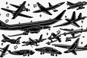 Aircraft, family tattoo idea