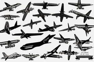Aircraft tattoo idea