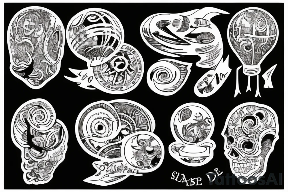 globe tattoo idea