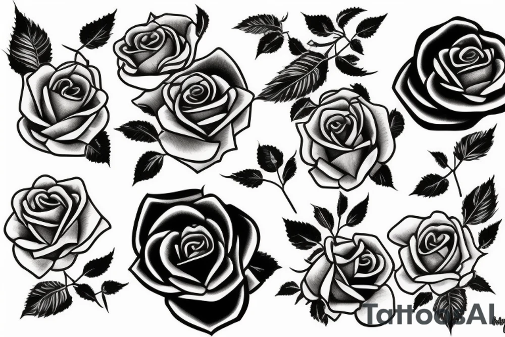 Rose nz tattoo idea