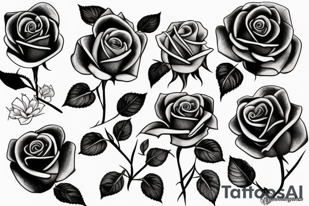 Rose nz tattoo idea
