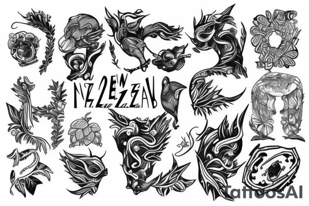 New zealand style tattoo idea