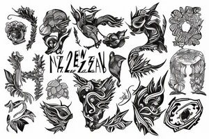 New zealand style tattoo idea